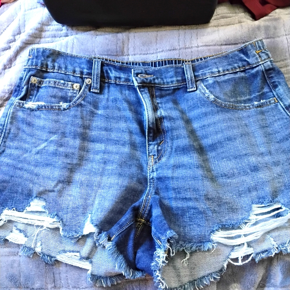 Aerie Daydream Denim Short - Size Large